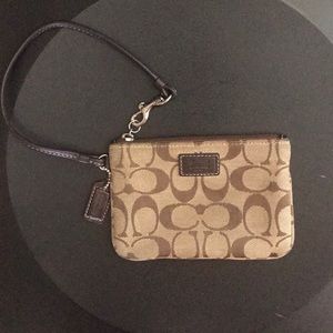 Coach wristlet